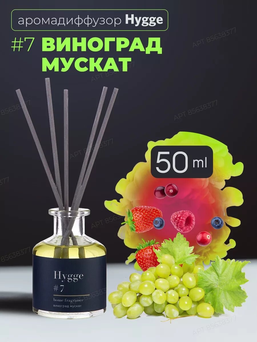 Диффузор Hygge (ароматы #7, #8, #19) — Яндекс Маркет